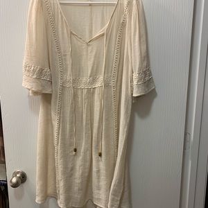 Umgee Beige Tunic XL